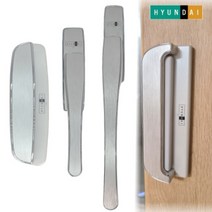 한화 현대 샷시 손잡이 오토락 셀프 교체, 1-4) 레버형 대형 화이트, 우측 (창문 오른쪽)