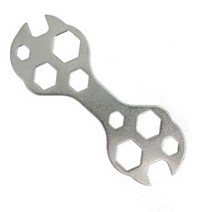 자전거 육각 멀티 홀 렌치 스패너 바이크 툴