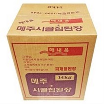 해내음 메주 시골집된장, 14kg, 3개