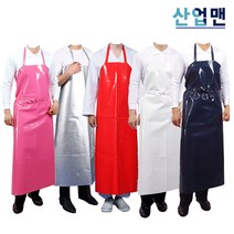 양면 방수앞치마 대 조리 제조 식당 육가공 앞치마, 곤색, 1개