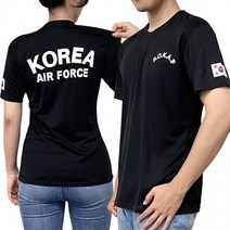 에이밀리 로카 ROKAF 공군 반팔티셔츠 블랙
