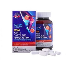 [캐나다직수입] 슈퍼 프리미엄 MSM 관절+연골 파워액션 대용량 90정 180정 270정, 90정(3개월분)
