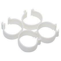 내경 25mm 가금류 발 링 버클 타입 클립 30 개 닭 오리 거위 터키 농업 장비, [01] WHITE, [01] Inner diameter 25mm