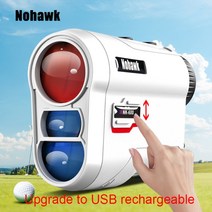골프 레이져 거리 속도 측정기 Nohawk 다기능 레이저 망원경 깃발 잠금 경사 사냥 건설 단안, 없음, 4.NK Golf  600m