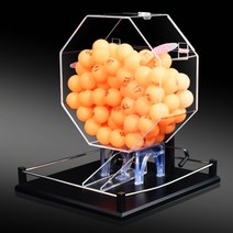 로또기계 추첨기 번호 추첨 게임기 뽑기 복권 경품 랜덤 자동 수동 추출기 복불복 보드, (1-100 공 추첨기)