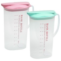 일음쇼핑^^*m문일 원터치 물병 2.3L 물통 가정 투명 냉장고 식당일medi^*^, ab*^*선택있슴민트
