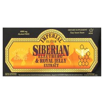 가시오가피 Siberian Eleuthero Royal Jelly 4000mg 30 Bottle
