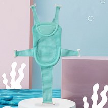 평판시트 화물차 평판 시트 아기 목욕 좌석 지원 매트 접이식 욕조 패드 의자 신생아 베개 유아 미끄럼 방지 컴포트 바디 쿠션, 06 Blue