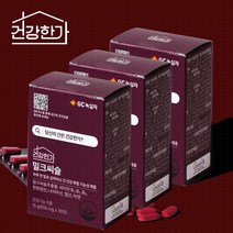GC녹십자 건강한가 밀크씨슬 500mg x 30정 간건강 6종비타민, 3박스