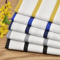 30수 면평직원단 스트라이프천5종, 블루