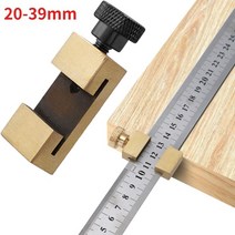 목공 게이지 스크라이버 측정 황동 눈금자 위치 블록 각도 라인 마킹 스틸 눈금자, 39mm
