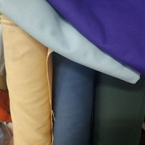 짜투리 땡 원단창고 072101 면소재 10수 도톰한 옥스포드원단 5색상 폭 112cm 패브릭원단 두께감있고 힘있는 원단, 남색
