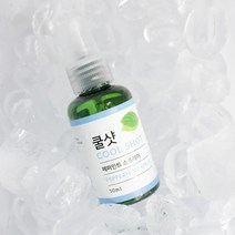 지치고 피곤할때 강력한 쿨링효과 아로마테라피 더허브샵 쿨샷 페퍼민트 스프레이 100ml