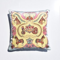 패브릭 가죽 인조 소파 벨벳 패브릭 미국 럭셔리 듀플렉스 전체 인쇄 홈 소파 쿠션 커버 베갯잇 코어 카시, 01 HM100_01 450mm*450mm