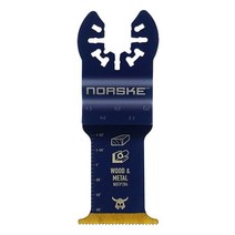 Norske Tools NOTP232 패스트 컷 그라우트 제거 진동 멀티 툴 액세서리 블레이드, Titanium 1-1/4, 1개
