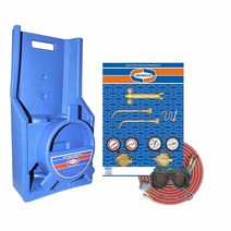 Uniweld K23P Patriot 용접 및 브레이즈 의상 511 플라스틱 휴대용 스탠드 포함