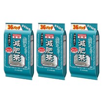 일본 야마모토한방 대용량 감비차 8g 36팩 비닐포장, 3개세트