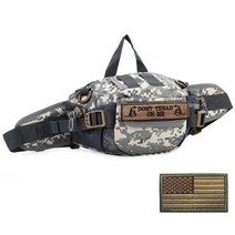 OSdream Daily Life Cycling Camping Hiking Hunting Fishing Water Bottle Holder Waist Pack Portable Fa, ACU