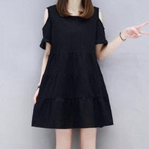 여성 여자 여행 외출 오프 숄더 귀여운 미니 원피스