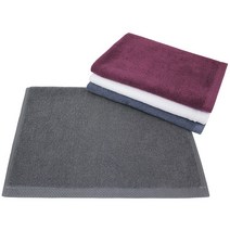 송월타올 고급컬러 핸드30x45cm 50g 30수 면100 업소용 피부관 네일샵, 1장, 남색