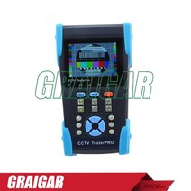 CCTV 테스터 4 기가 바이트 HVT-2601 3.5 quotTFT-LCD 카메라 POE PTZ 컨트롤러 줌 DVR, 한개옵션0