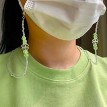 해피썸머 클로버 비즈 아동 성인 마스크줄(3color)