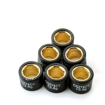 바리에이터 롤러 무게 21x17mm 10.3g 11.2g 13.8g 피아지오 X8 X9 육각 Gtx 비벌리 카너비 리버티 180 200 250 300 스쿠터, [03] 21x17mm 13.8g