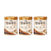 앱솔루트 명작 1단계 800g x 3통 (태어나서~6개월)