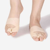 내몸연구소 실리콘 무지 외반증 교정 발가락 보호대 왼발 오른발 세트, 2개입
