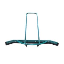 주차장 바닥 농구코트 청소기 물 밀대 스크레이퍼 150, 고탄성 고무 가죽 손잡이 스테인레스 스틸