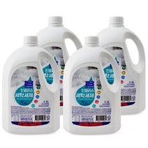 인블리스 블루 세탁세제 꽃향 본품, 4개, 2.5L