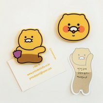카카오프렌즈 춘식이 PVC 마그넷 냉장고자석, 얼굴