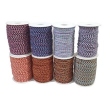 (주)아트인 4색 꽈배기 꼬임 끈(90cm), 베이지