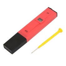 수영장 리트머스 PH 측정기 디지털 EC TDS 미터 테스터 온도 펜 물 순도 PPM, PH 레드