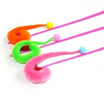 고양이낚싯대 힐링타임 꼬리 막대 색상랜덤, 없음