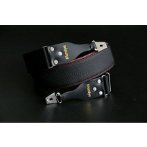 Proscope 조정 가능한 나일론 숄더 넥 스트랩 Mamiya RB67 카메라 (미끄럼 방지 패드 포함), 02 Black