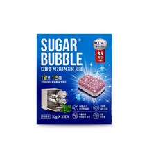 슈가버블 식기세척기 올인원 타블렛 애플민트 35개입, 1개