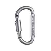 [포스트엑스] [넷피엑스] 파이커택티컬 81mm 장비걸이 실버 락 비너 (2개 1세트), 색상:one color / 사이즈:free