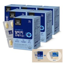 대상웰라이프 마이뉴트리션 rtg오메가3 30캡슐x6개월 알티지오메가3, 단품, 단품