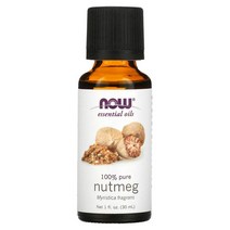 NOW Foods 에센셜 오일 육두구 1 fl oz (30 ml), One Color, One Size, 30ml