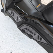 야마하 2022 XMAX300 튜닝 발판 사이드 가드 스텝 플레이트 17-22년식, Titan - 티탄