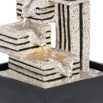 실내분수대 미니 인공폭포 인테리어 가습기 가정용 4 계층 실내 물 분수 폭포 분수 탁상 분수 잠수정 펌프 장식 휴식 책상 장식, 없음