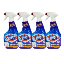 유한락스 곰팡이 제거제, 500ml, 4개