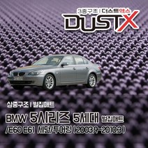BMW 5시리즈 벌집매트 5세대 E60 E61 자동차 차량용 차량매트, [5세대 세단] (2003.9~2010.3), 트렁크매트