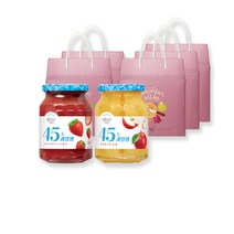 복음자리 실속형선물세트 45도딸기잼350g+45도사과잼350g*5세트