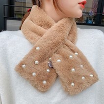 Gosun 부드러운 방한용 겨울 기모 패션 목도리 목토시 목돌이