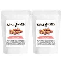 좋은아침 국산 볶은 돼지감자차 500g 볶음 뚱딴지 돼지감자 차, 2봉, 2개
