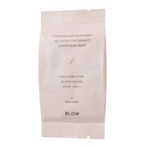 블로우 리필 커버력좋은 톤업 물광 광채 쿠션 팩트 마스크에안묻는 촉촉한, 23호, 1개