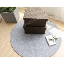 라탄러그 여름 카페트 네추럴 원형 리얼 진짜 시원한매트 워셔블 거실 대형 타원형 사계절
