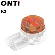 ONTi Rj45 커넥터 압착 연결 단자 k1/2/3/4/5/7 IDC 314 방수 배선 이더넷 케이블 전화 코드 단자, CN_500pcs | k2